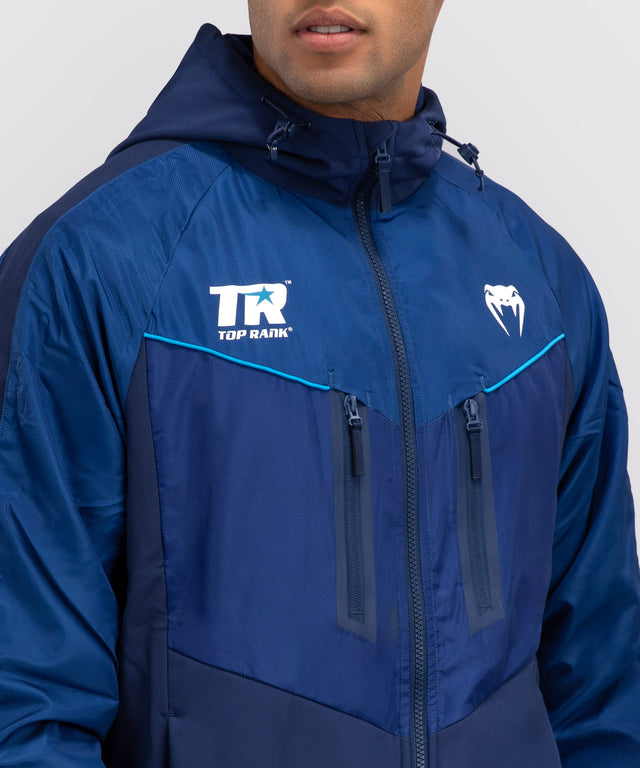 Venum x Top Rank Original Full-Zip Hoodie – Tmavě modrá