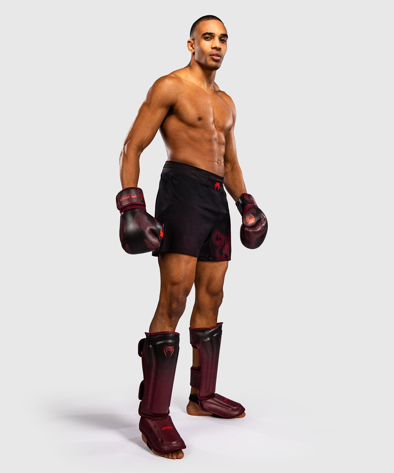 Venum MMA Shorts Spectre - Black/Red