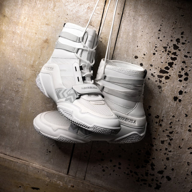 Chaussures de boxe Hayabusa Strike – Blanc