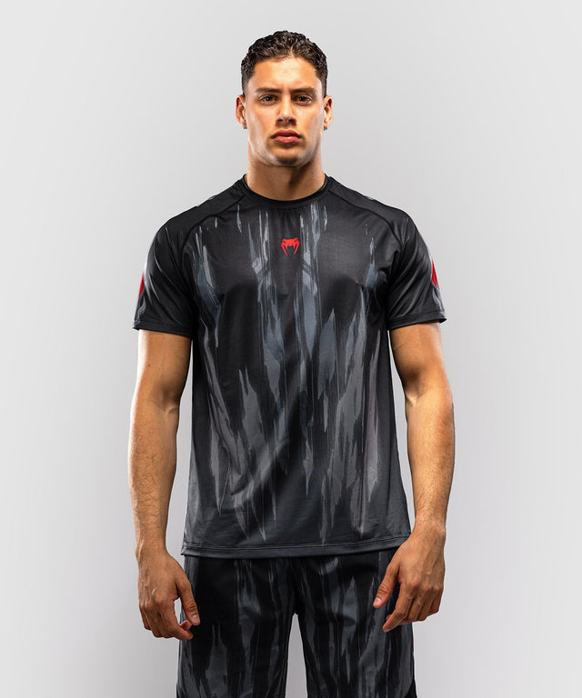 Venum Trička Demon Dry Tech – Černé/Šedé