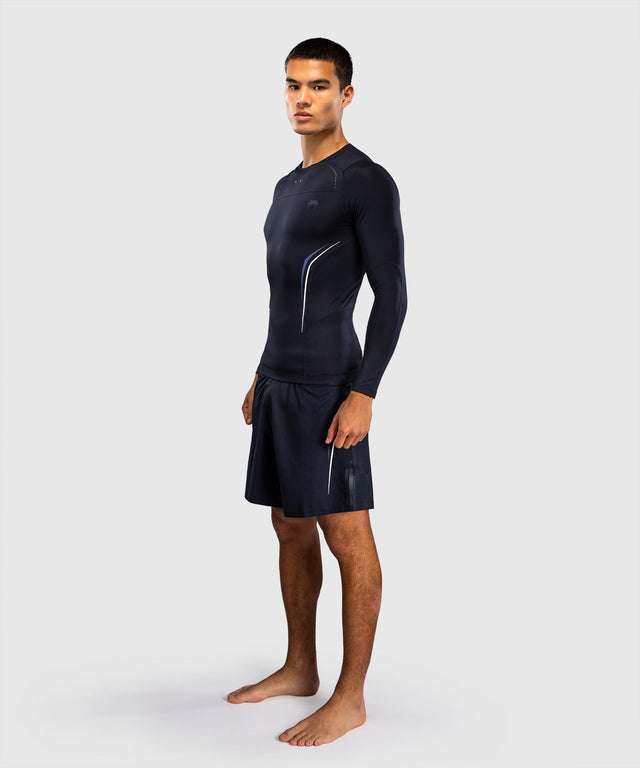 Rashguard Venum G-Core Dlouhé rukávy – Námořnická modrá/Bílá