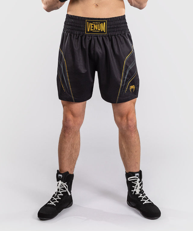 Venum Bokseshorts Streamline - Sort/Guld
