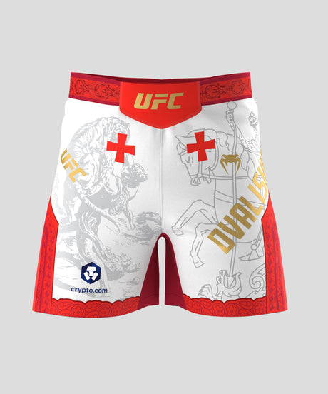 Venum UFC MMA Shorts Unrivaled Merab Dvalishvili – White/Red