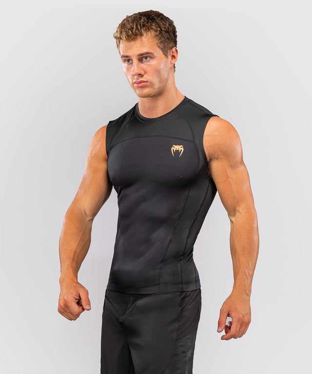 Rashguard Venum G-Fit Revolution senza maniche – Nero/Rame