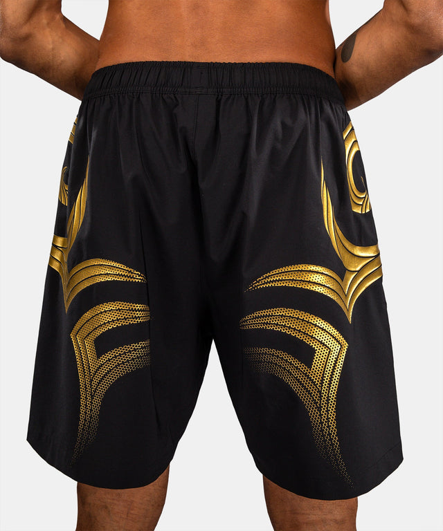 Shorts d'entraînement Venum x Mike Tyson Tiger – Noir/Or