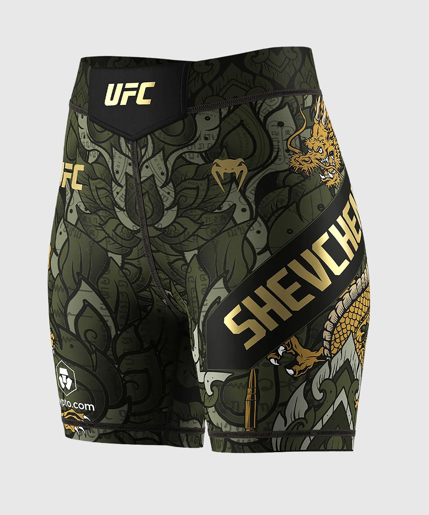 Shorts de compression UFC Venum Valentina Shevchenko – Vert