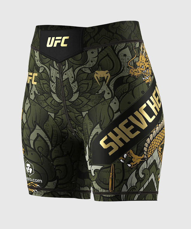 Shorts de compression UFC Venum Valentina Shevchenko – Vert
