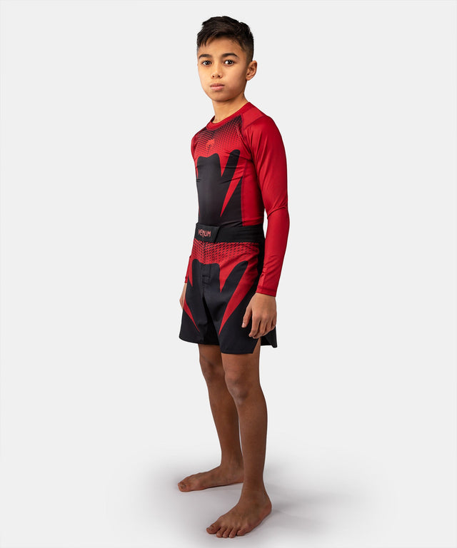 Venum MMA-Shorts Attack Kinder – Schwarz/Rot