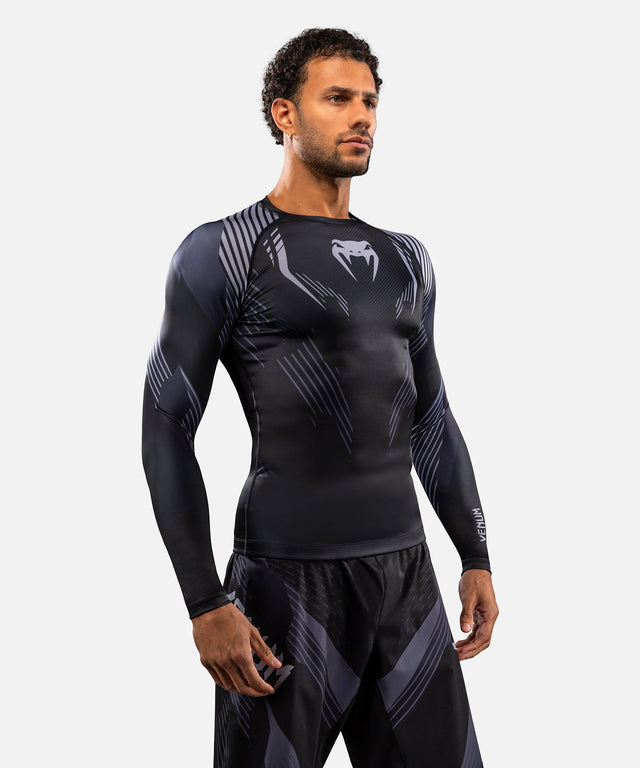 Rashguard Venum No-Gi 6.0 – Černá/Šedá