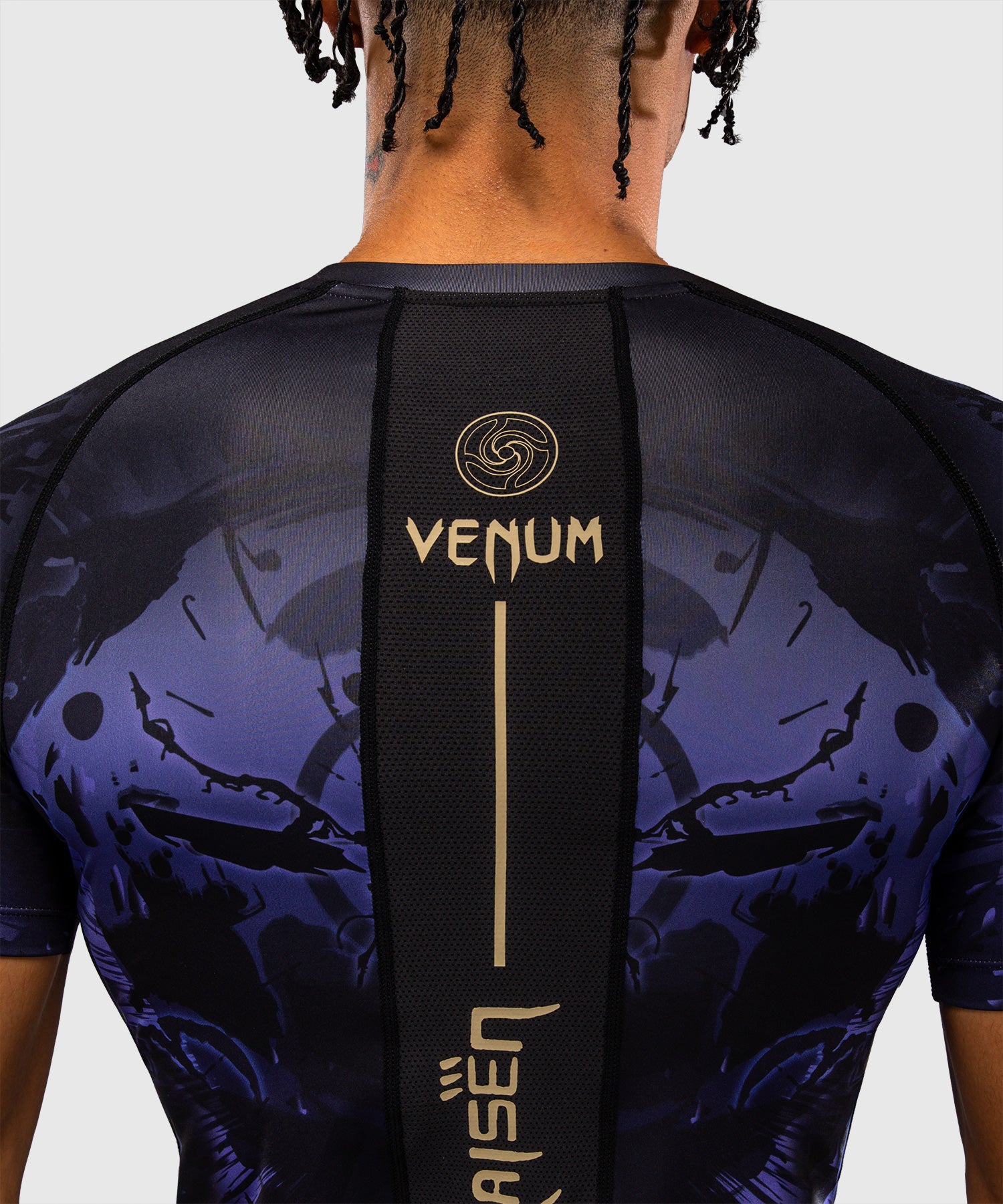Rashguard Venum x Jujutsu Kaisen Gojo – Manches courtes – Violet