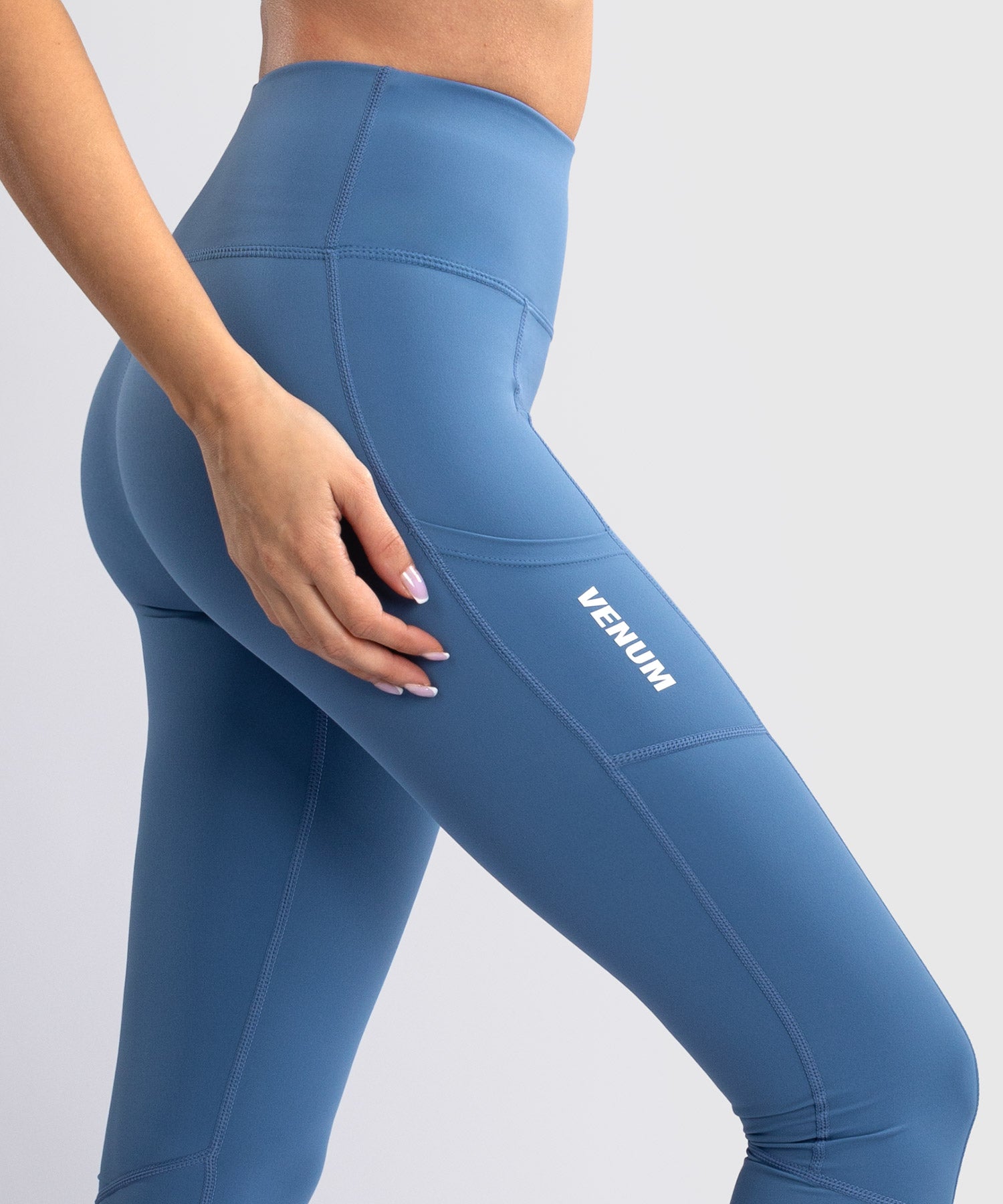 Venum Leggings Essential Performance Dames - Stormblauw