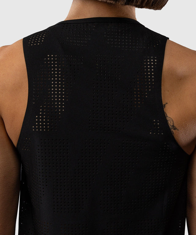Venum Tank Top Lazer Dry Tech til kvinder - Sort/Gul