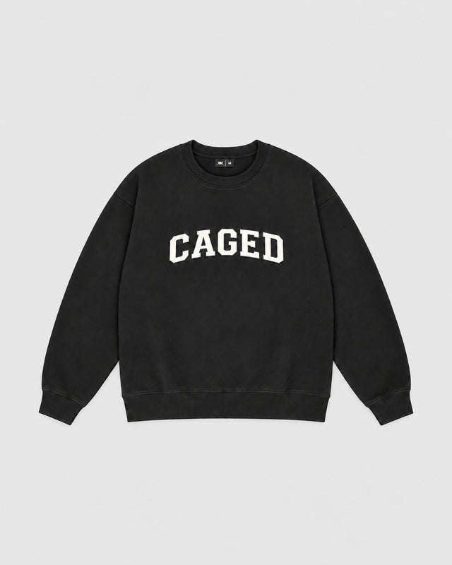 Caged Sweater Varsity - Sort