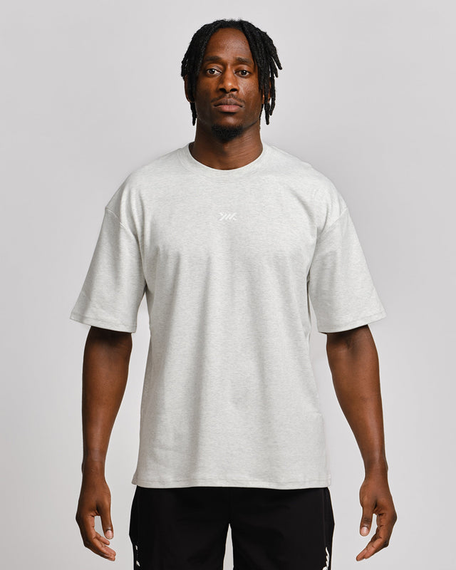 Caged T-Shirt 'CBU' – Gris clair