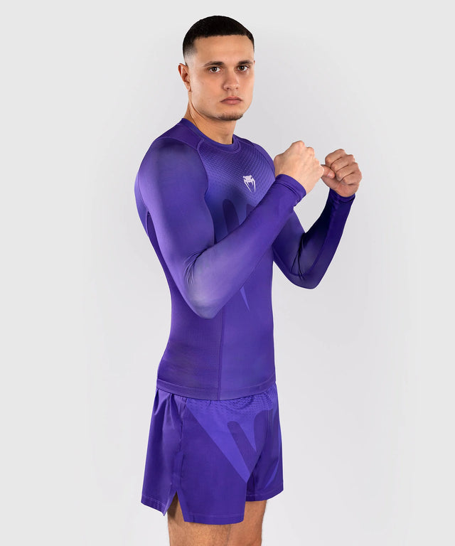 Venum No Gi Rashguard Lange Ärmel – Lila