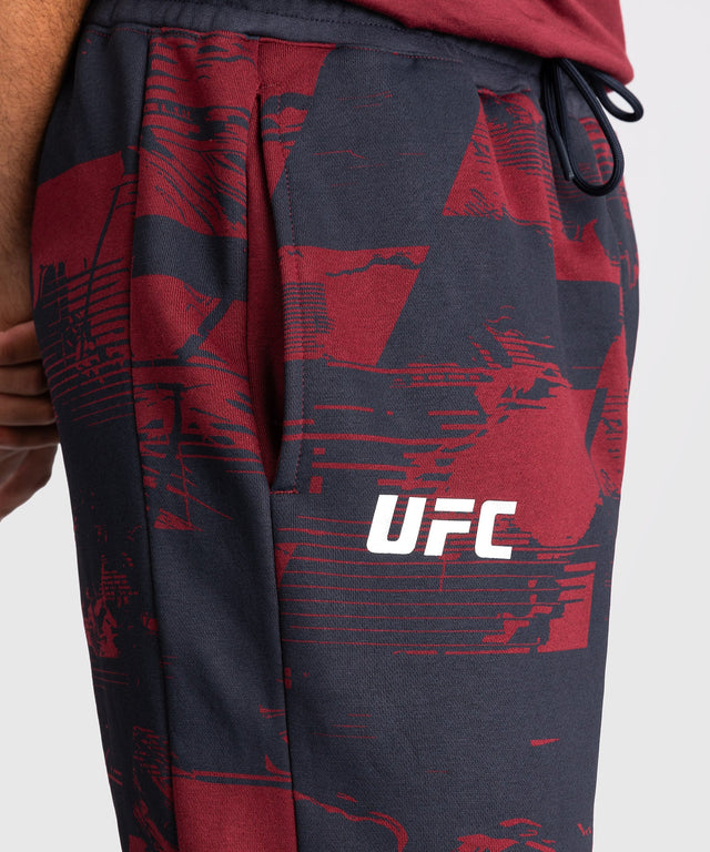 Venum UFC Trainingsanzug Zenith – Marineblau/Bordeaux/Silber