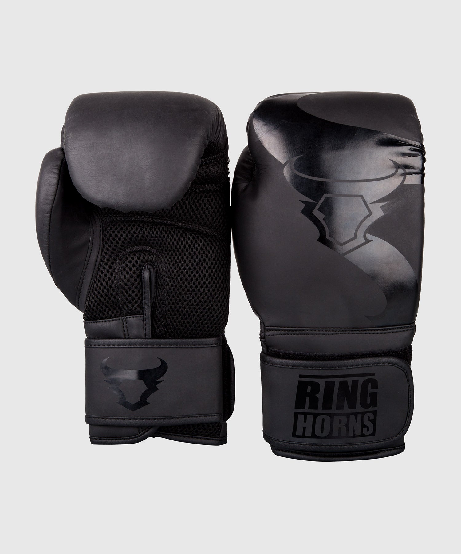 Guantoni da boxe Ringhorns Charger – Nero/Nero