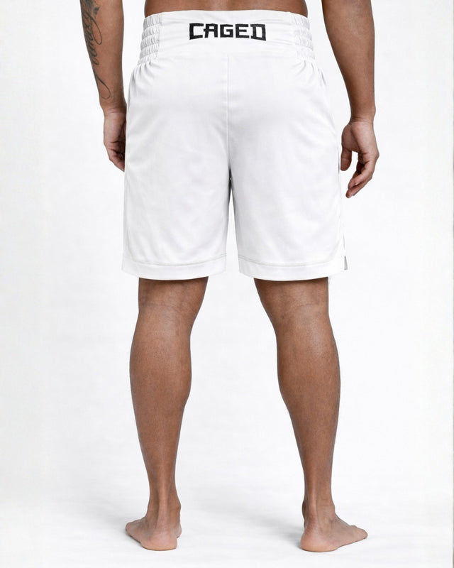 Caged Boksbroek Classic - Wit