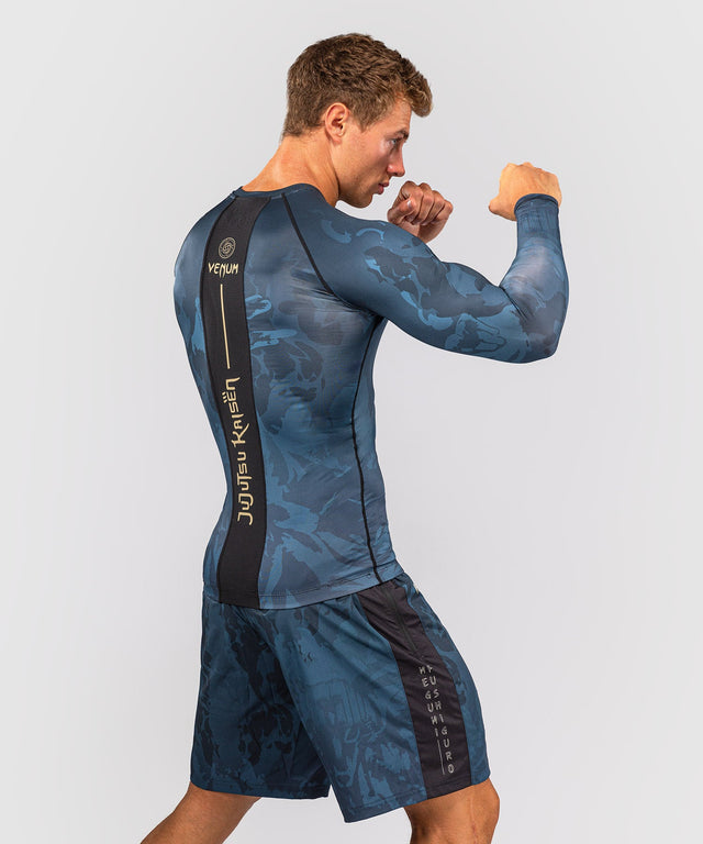 Venum Rashguard Jujutsu Kaisen Fushiguro Lange ærmer - Blå