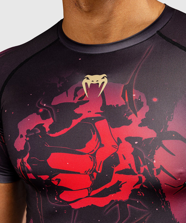Rashguard Venum x Jujutsu Kaisen Itadori – Černá/Červená