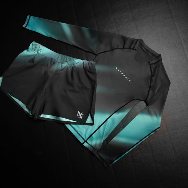 Rashguard Hayabusa Apex Nova Mangas Compridas Mulher - Turquesa