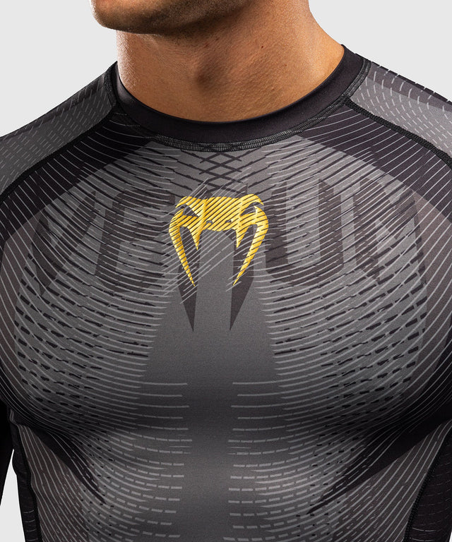 Venum Rashguard Galactic 3.0 Lange Mouwen - Zwart/Goud