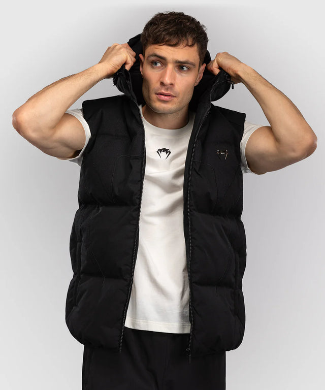 Venum Bodywarmer Attack Urban Gi Down – Černý