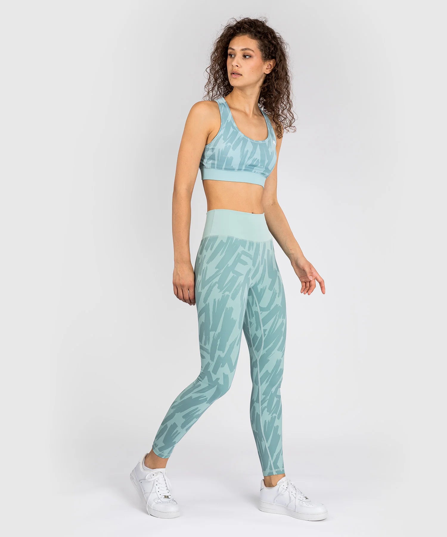 Venum Leggings Graffiti - Aqua