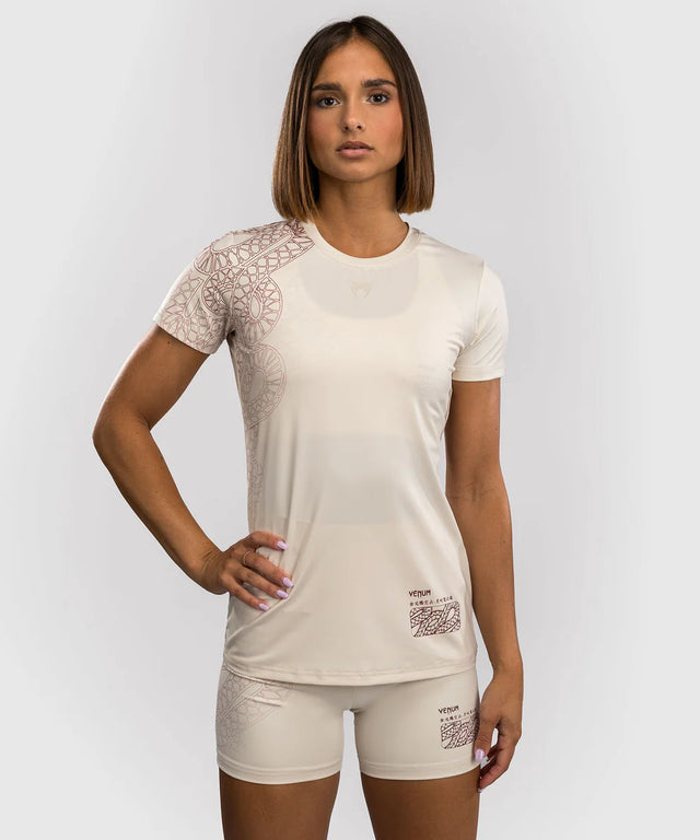 Venum Dámské Dry Tech Trička Serpenti – Ivory