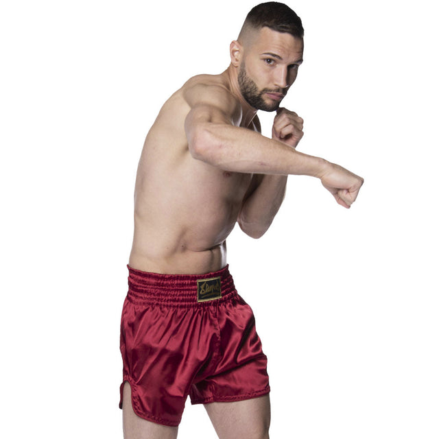 8 WEAPONS Muay-Thai-Shorts Strike – Bordeaux