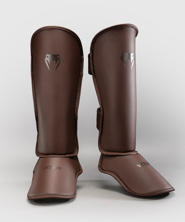 Venum Schienbeinschoner Contender 1.5 – Dunkelbraun