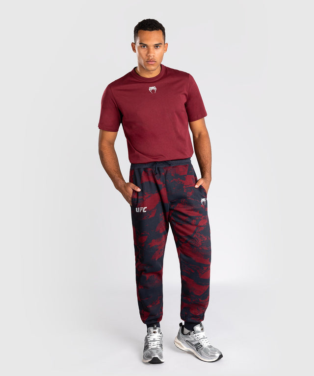 Venum UFC Trainingsanzug Zenith – Marineblau/Bordeaux/Silber