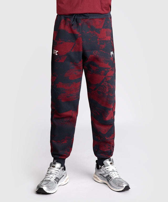 Venum UFC Trainingsanzug Zenith – Marineblau/Bordeaux/Silber