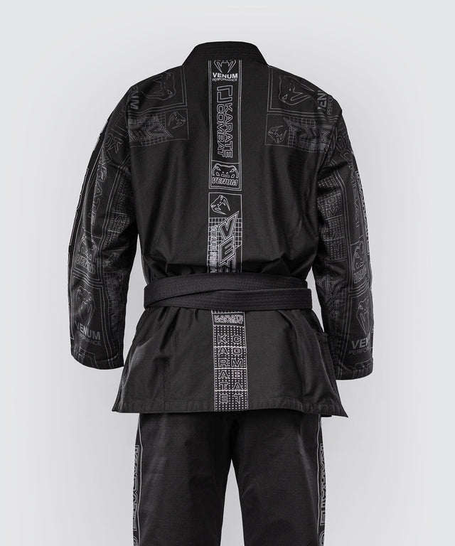 BJJ kimono Venum x Karate Combat – Černá/Šedá