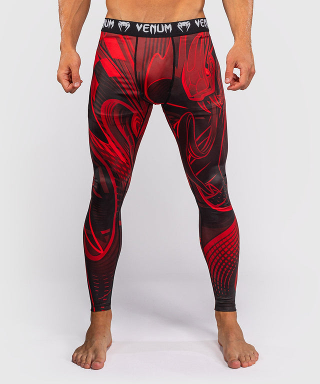 Shorts de compression Venum Crimson Viper 2.0 – Noir/Rouge