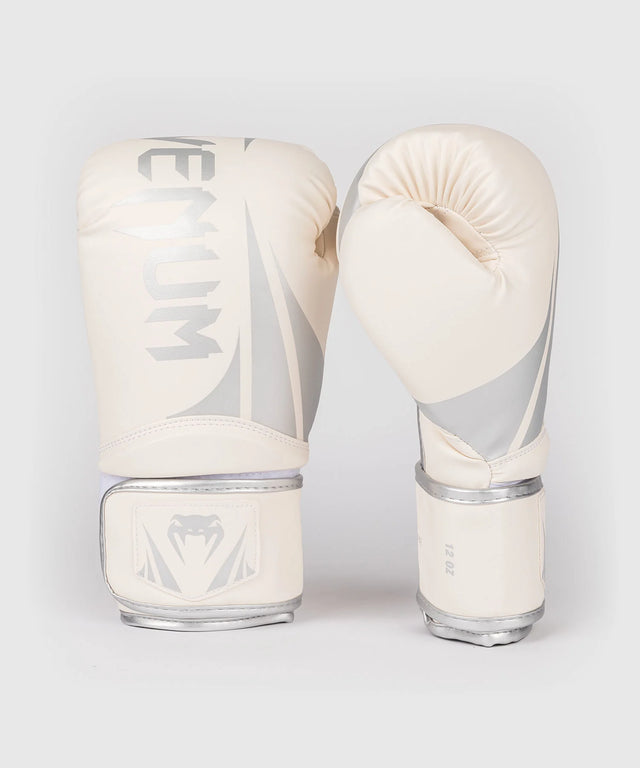 Venum Boxhandschuhe Challenger 2.5 – Weiß/Silber