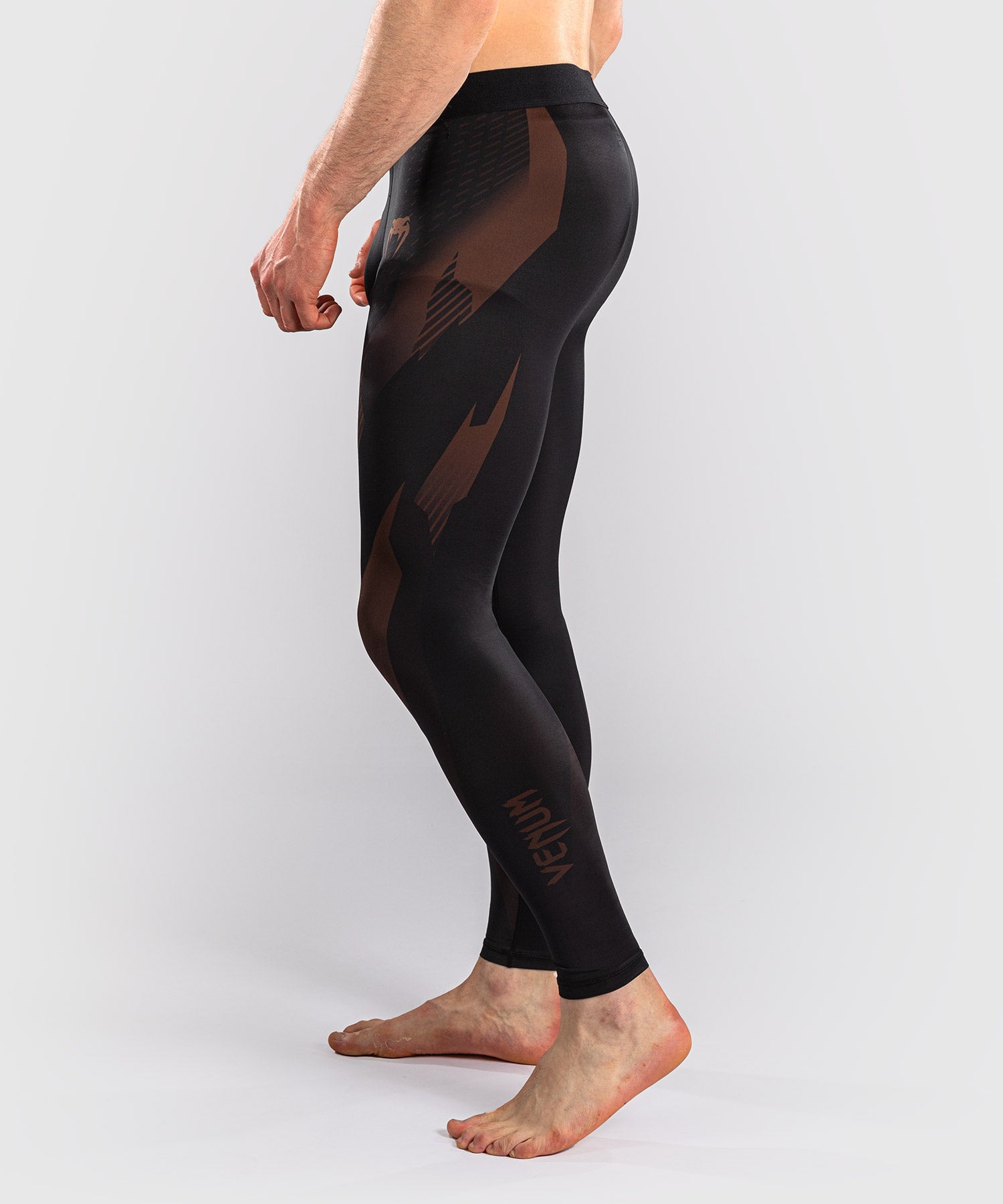 Shorts de compression Venum No-Gi 6.0 – Noir/Marron