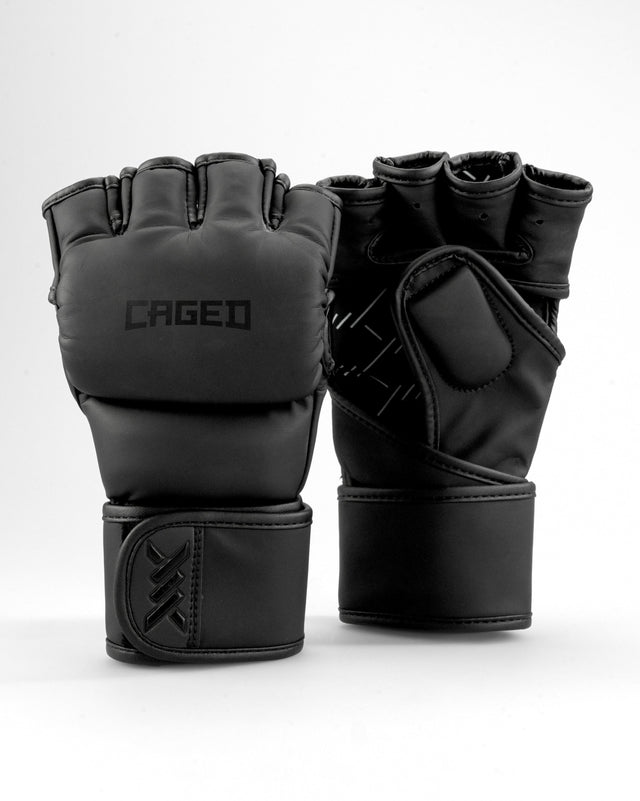 Caged MMA-handskar Shadow – Mat Svart
