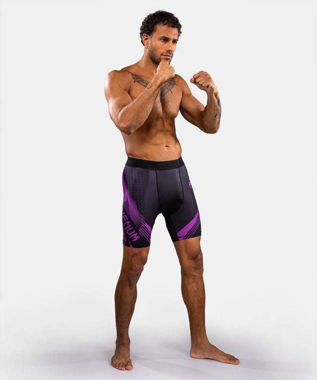 Pantaloncini a compressione Venum No-Gi 6.0 – Nero/Viola
