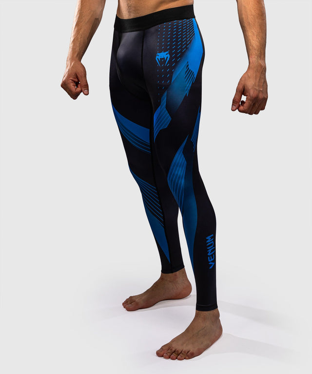 Shorts de compression No-Gi Venum 6.0 – Noir/Bleu