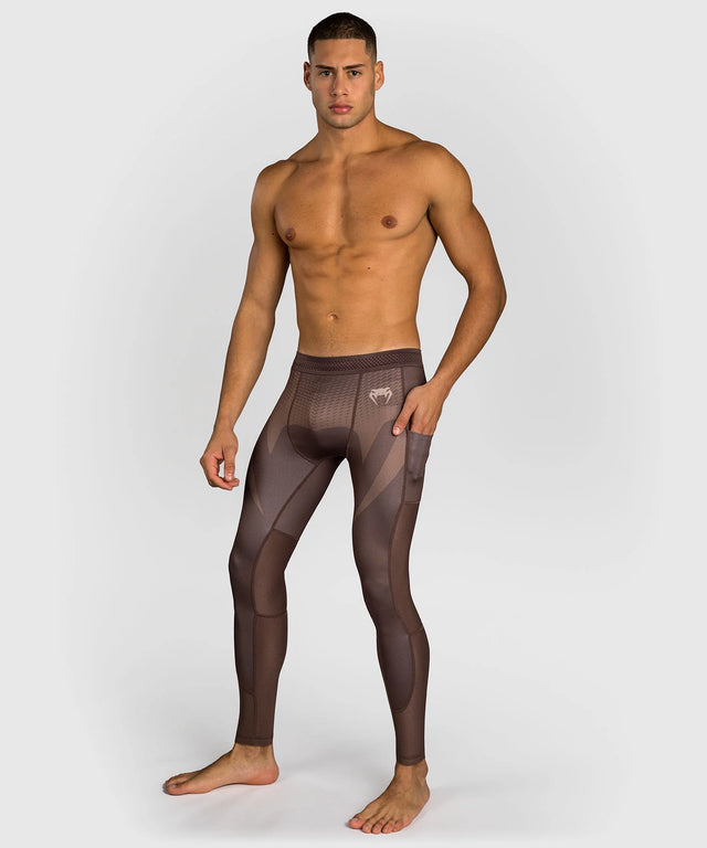 Venum No Gi Spats – Hnědé