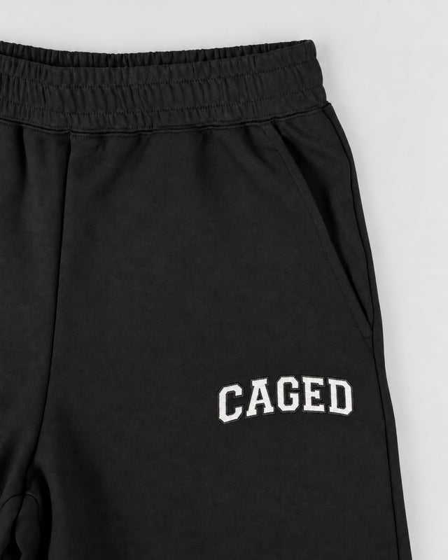 Caged Jogging-Hose Varsity – Schwarz