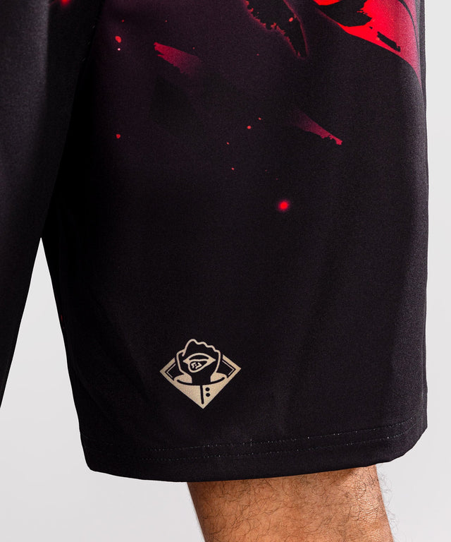 Spodenki treningowe Venum x Jujutsu Kaisen Itadori – Czarne/Czerwone