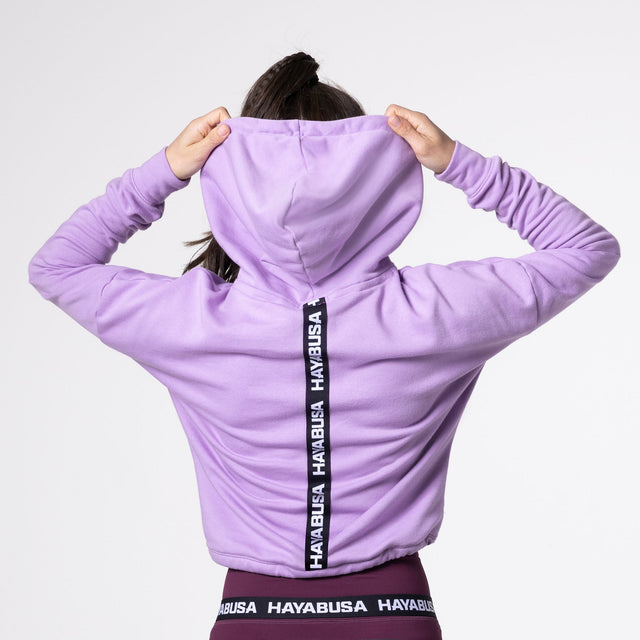 Hayabusa Hoodie Cozy Fleece til kvinder - Lavendel
