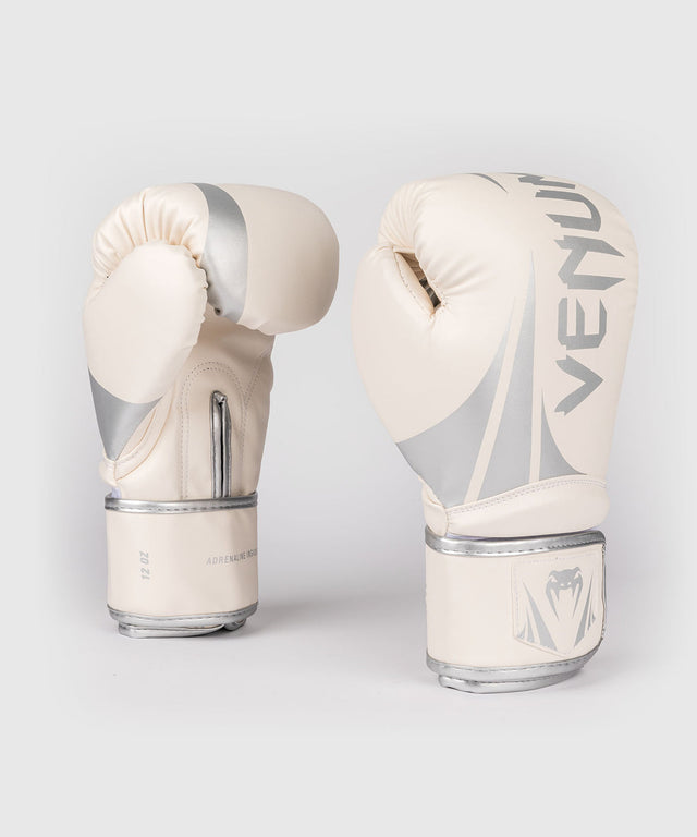Venum Boxhandschuhe Challenger 2.5 – Weiß/Silber