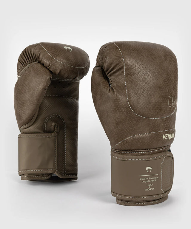 Luvas de boxe Venum Impact Evo Scales – Castanho