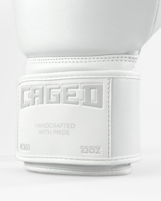 Gants de boxe Caged X Series – Blanc/Blanc