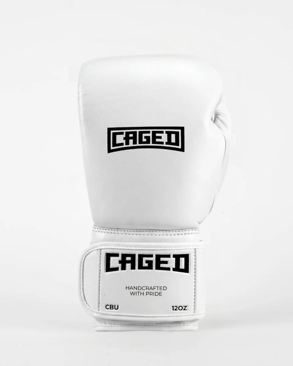 Boxerské rukavice Caged X Series – Bílé/Černé