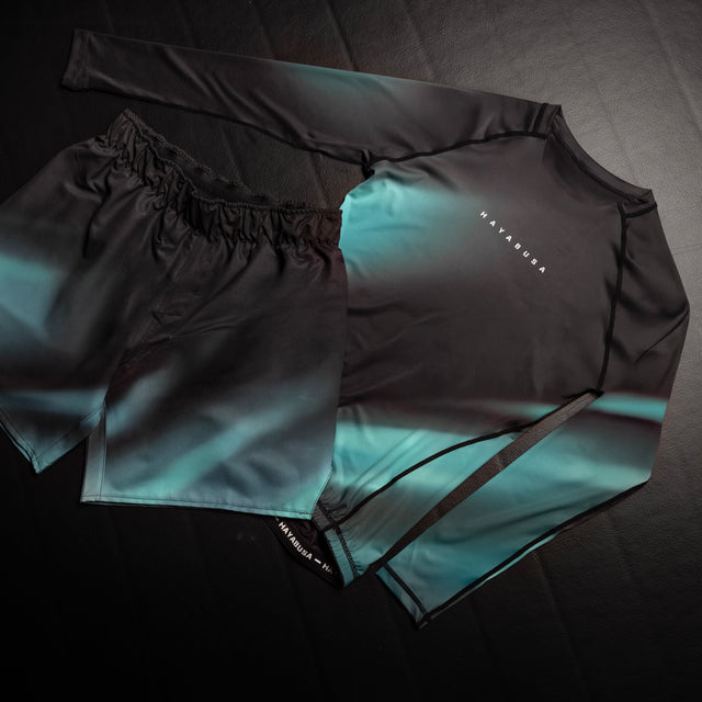Hayabusa Rashguard Apex Nova Lange Ärmel – Türkis