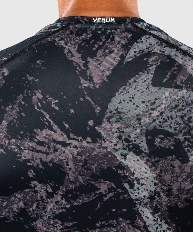 Venum Rashguard Rage & Workout Dlouhé rukávy – Černá/Šedá